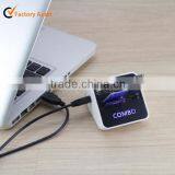 Promotional 4ports 2.0 USB HUB/SD/TF/M2 Card Reader/combo Usb Hub 2.0 Card Reader