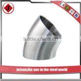 ASTM A403M Stainless Steel LR Elbow 45 Deg thumbnail-1