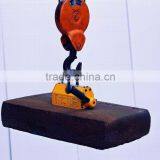 Heavy Duty Lifting Equipment 11000lbs Self-unloading Steel Lifting Magnet 10000 KG Magnetic Lifter Hoist or Crane thumbnail-4
