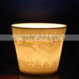 Christmas Candle Holder -Dome Shape-40123U thumbnail-1