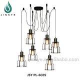 Modern Pendant Ceiling Lamp 5pcs 6nos Cage Light thumbnail-1