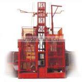 CS SC100 Construction Cage Hoist Machine 1ton Load Single-cage Single Drive thumbnail-1