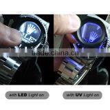 Mini 30X Jeweler Loupe Magnifier + LED & UV Light 21mm Lens Jewel Identifier Tool thumbnail-4