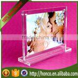 High Quality 7" Clear Color Acrylic Magnetic Photo Frames thumbnail-4
