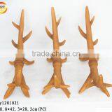 Hot Selling Resin Brown Deer Antler Decoration thumbnail-1