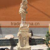 Modern Stone Marble Post Lamp Figure Statue thumbnail-1