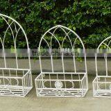 Decorative Wire Metal Wall Storage Basket thumbnail-1