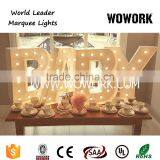 3d Illuminated Holiday Decor Letter Logo Light thumbnail-2