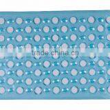 anti-slip foam bath mat with hole