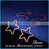 Latest Earring Designs Ear Line Long Chain Line Earrings Stainless Steel thumbnail-3