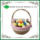 Lovely Decorated Willow Basket Flower Girl thumbnail-3