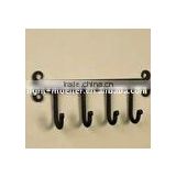 Wrought Iron Coat Rack thumbnail-1