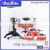 Musical Instrument Plastic Kids Jazz Drum Se/electronic Drum Toys thumbnail-2