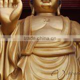 Regional Buddhism Antique Metal Craft Bronze Large Outdoor Sculptures thumbnail-3