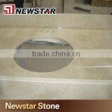 Newstar Crema Marfil Meter Price of Marble Design Beige Vanity Top thumbnail-3