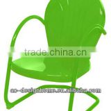 LIME GREEN CROSLEY GRIFFITH METAL CHAIR