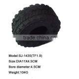 Coloured Durable Rubber Toy Car Tires Baby Car Toy Tyres thumbnail-1