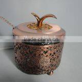 SGB-19 Sugar Pot Antique Brass Style thumbnail-2