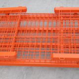 Heavy Duty Rigid Rolling Wire Mesh Container With Caster