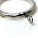 Curtain Rod Ring Low Noise With Fixed Eyelet Inside Diameter D35mm Brushed Nickel Plated thumbnail-4
