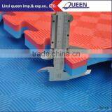 2.5cm Thick EVA Foam Taekwondo Tatami Puzzle Wrestling Mats Red Blue Reversible thumbnail-1