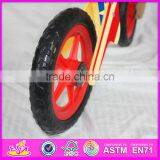 12 Inch Plywood Waterbase Painting Kids Sports Wooden Bicycle,Modern Wooden Walking Kids Balance Bicycle W16C116 thumbnail-5
