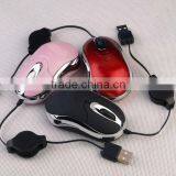 Telescopic Line Mouse USB Petals Mouse Optical Mouse thumbnail-1