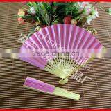 Popular Double Sides Paper Bamboo Hand Fan thumbnail-5
