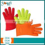 Oven Mitts Insulating Waterproof Safety for Outdoor Cooking Silicone Finger Cover thumbnail-1