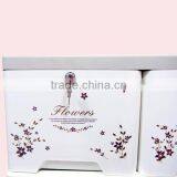 Printing Flower Mini Plastic Storage Drawers thumbnail-2
