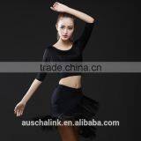Hot Sale Lady Fancy Fashion Design Ballroom Latin Dance Skirt Customized thumbnail-3