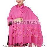 CX-B-P-36B Women 2015 New Hot Fashion Pashmina Scarf With Tassel thumbnail-1