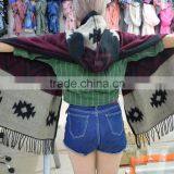 2017 Winter the Latest Knitted Acrylic Lady New Stole With Cap thumbnail-4