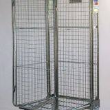 Electronic Equipment Roll Cage Trolley With Wire Mesh In-Fill