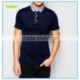 High Quality Plain Dyed Short Sleeve 100% Cotton Polo Shirt Wholesale China thumbnail-1