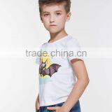 Fashionable Cute Bat Printed Boy's T-shirt thumbnail-2