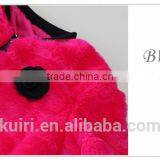 Jackets and Coats Thick Warm Faux Fur Coat Long Sleeve Kids Winter Jacket Girls Fur Coat thumbnail-4