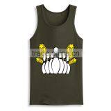 Wholesale Cheap Tank Top Custom Design Promotional Mens Running Singlet thumbnail-2