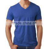 Next Level Apparel Men's CVC Pocket V Tee - Made From 60% Cotton and 40% Polyester, Features a Pocket and Comes With Your Logo thumbnail-4