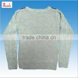 Latest Women Clothes Cable Sweater,5GG,90%Acrylic 10%Wool thumbnail-2