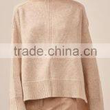 Hot Sale Cotton Wool Sweater Designs For Girl Knitted Pullover thumbnail-1