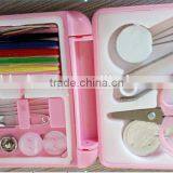 New Arrival Portable Mini Travel PP Sewing Box With Color Needle Threads Sewing Kits Sewing Set DIY Home Tools thumbnail-3