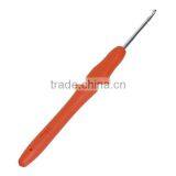 New Arrival Orange-red 13.7cm TPR Aluminum Crochet Hooks thumbnail-3