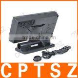 EC60 Car Four Wet Temperature Record LCD Car Cigarette Lighter Powered Digital Clock + Voltage + Thermometer + Hygrometer thumbnail-2