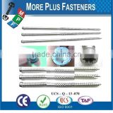 Made In Taiwan Special Double End Shoulder Trilobular Screw