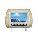 High Resolution 480 * 3 * 234 Pixels 7 Inch Lcd Monitor / Pillow Headrest Monitor With Sd Card Cr-71 thumbnail-1
