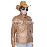 Custom Made Real Leather Biker Jacket / Leather Jacket thumbnail-4