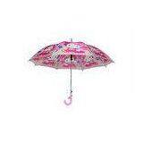 19 Inch Kids Rain Umbrellas , Hello Kitty Cartoon Pictures Printing thumbnail-1