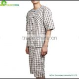 Boys Pajama Set,men's Sleepwear,Sleep Suit,Pajamas,100% Cotton Knitted short pyjamas GVXF0010