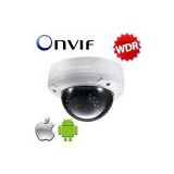 WDR Vandal Proof IR Security CCTV IP Dome Camera